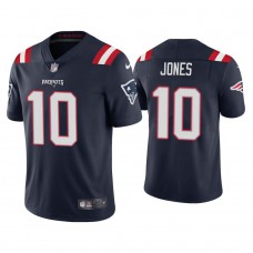 New England Patriots #10 Mac Jones Navy 2021 NFL Draft Vapor Limited Jersey