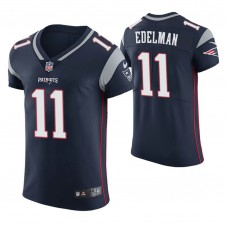 New England Patriots #11 Julian Edelman Navy Vapor Untouchable Elite Jersey