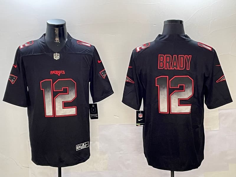 New England Patriots #12 Tom Brady  Jersey