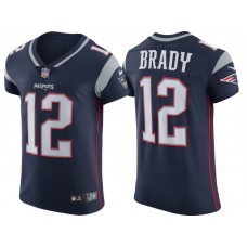 New England Patriots #12 Tom Brady Navy Vapor Untouchable Elite Player Jersey