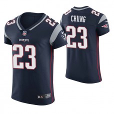 New England Patriots #23 Patrick Chung Navy Vapor Untouchable Elite Jersey