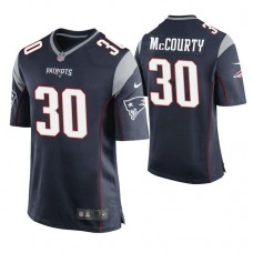 New England Patriots #30 Jason McCourty Navy Game Jersey