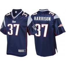 New England Patriots #37 Rodney Harrison Navy Retired Player Jersey