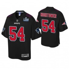 New England Patriots #54 Dont'a Hightower Black Super Bowl LIII Champions Fashion Jersey