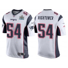 New England Patriots #54 Dont'a Hightower White Super Bowl LII Bound Game Jersey