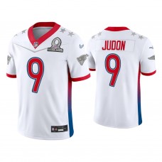 New England Patriots #9 Matt Judon White Game 2022 AFC Pro Bowl Jersey