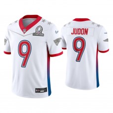 New England Patriots #9 Matthew Judon White Game 2022 AFC Pro Bowl Jersey