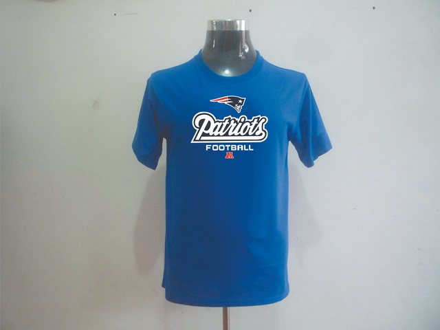 NEW NFL New England Patriots Big & Tall Critical Victory T-Shirt Blue