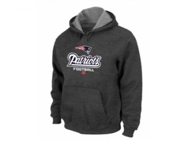 New England Patriots Critical Victory Pullover Hoodie D.Grey