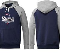 New England Patriots Critical Victory Pullover Hoodie Dark Blue Grey