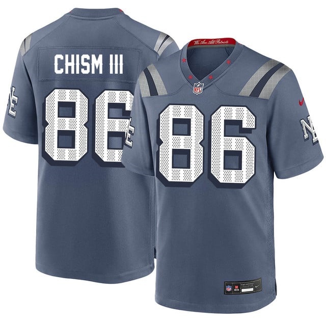 New England Patriots F.U.S.E. Limited Rivalry Series Jersey - All Stitched Efton Chism III - 86