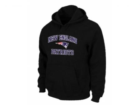 New England Patriots Heart & Soul Pullover Hoodie Black