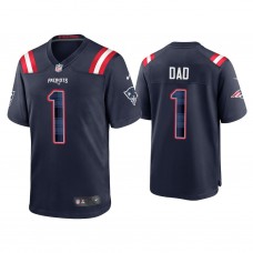 New England Patriots Navy 2022 Father's Day Game Jersey