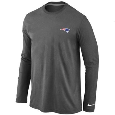 New England Patriots Sideline Legend Authentic Long Sleeve T-Shirt D.Grey