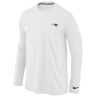 New England Patriots Sideline Legend Authentic Long Sleeve T-Shirt White