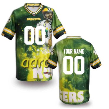 New Green Bay Packers Customized Jersey-07