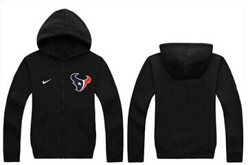 New Houston Texans Authentic Logo Hoodie Black