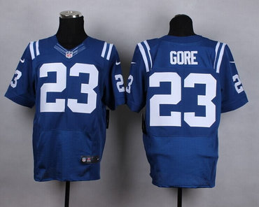 New Indianapolis Colts #23 Frank Gore Nike Royal Blue  Jersey