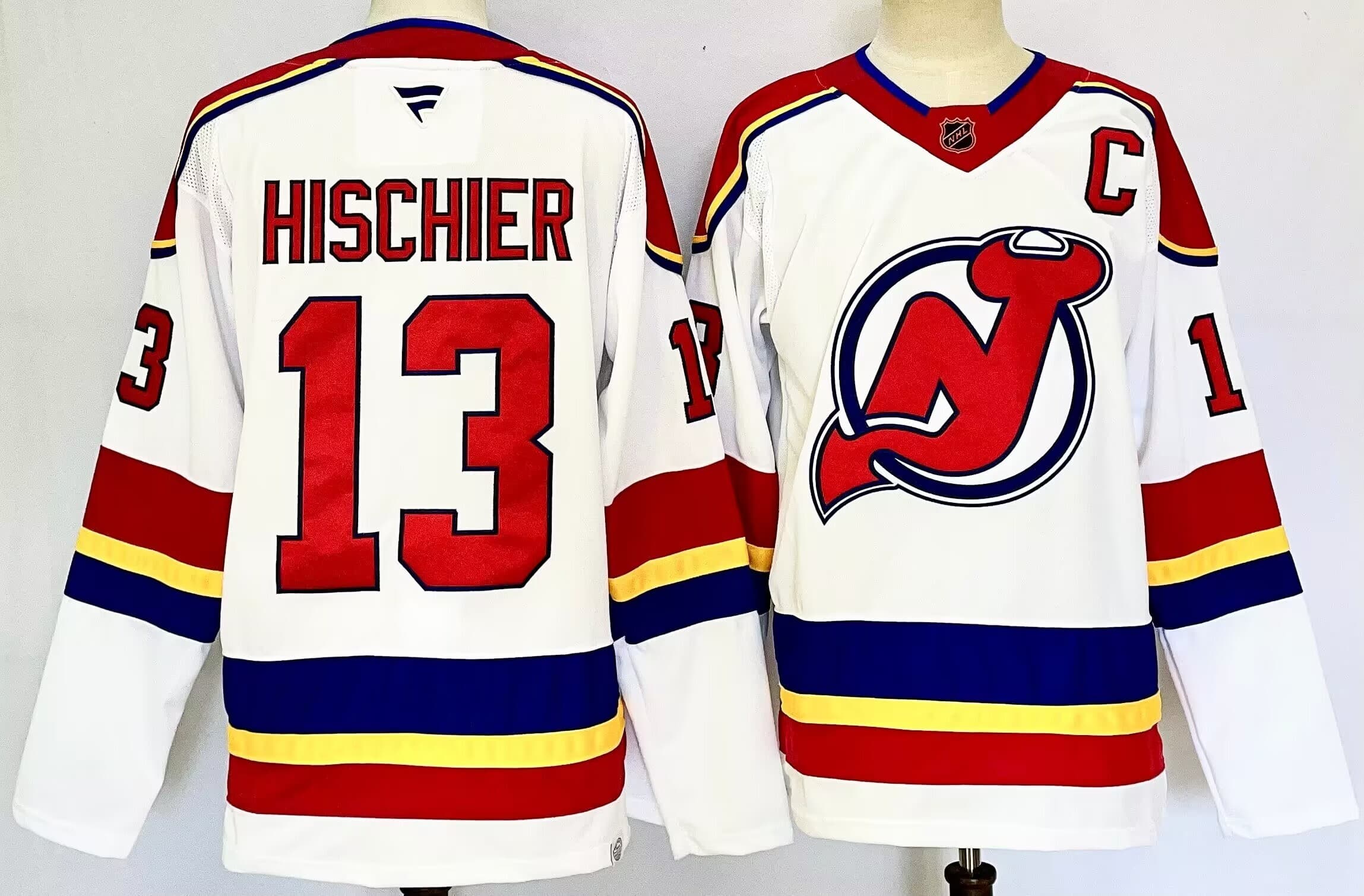 New Jersey Devils #13  Nico Hischier  hockey