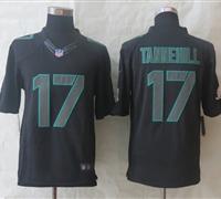 New Miami Dolphins #17 Ryan Tannehill Impact Limited Black Jerseys
