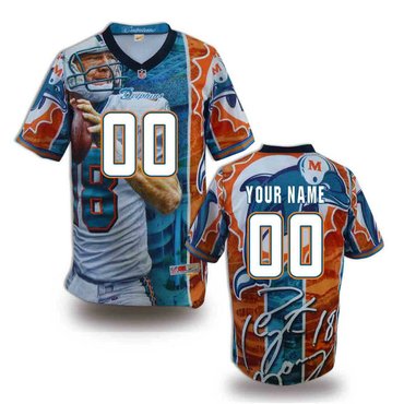 New Miami Dolphins Customized Jersey-02