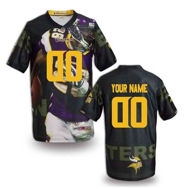 New Minnesota Vikings Customized Jersey-05