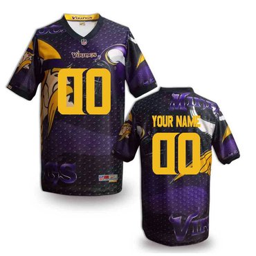 New Minnesota Vikings Customized Jersey-06