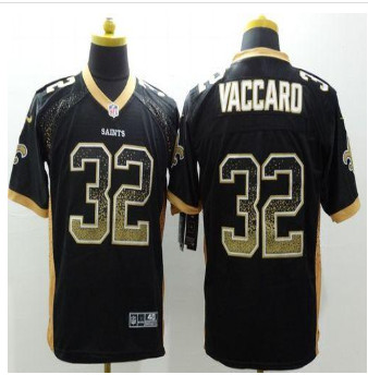New New Orleans Saints #32 Kenny Vaccaro Black Team Color Men's Stitched NFL Drift Fashion jersey