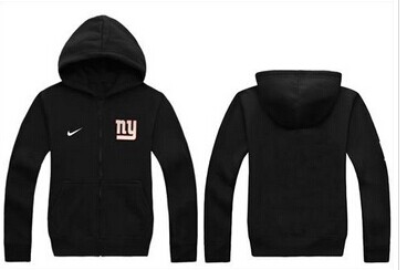 New New York Giants Authentic Logo Hoodie Black