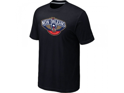 New Orleans Pelicans Big & Tall Primary Logo Black T-Shirt