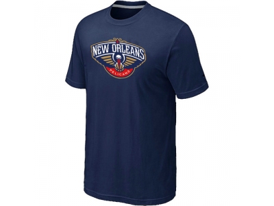 New Orleans Pelicans Big & Tall Primary Logo D.Blue T-Shirt