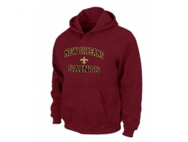 New-Orleans-Sains-Heart-Soul-Pullover-Hoodie-RED
