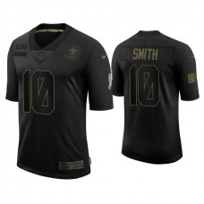 New Orleans Saints #10 Tre'quan Smith Black 2020 Salute to Service Limited Jersey