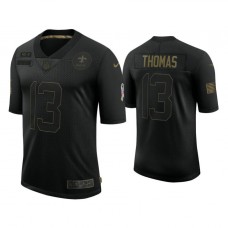 New Orleans Saints #13 Michael Thomas Black 2020 Salute to Service Limited Jersey