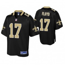 New Orleans Saints #17 Michael Floyd Black Pro Line Player Jersey