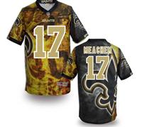 New Orleans Saints #17 robert meachem Stitched NFL Elite Fanatical Version Jersey (4)