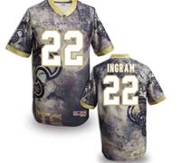 New Orleans Saints #22 Mark Ingram Stitched NFL Elite Fanatical Version Jersey (7)