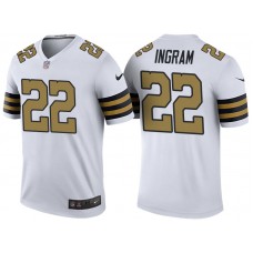 New Orleans Saints #22 Mark Ingram White Color Rush Legend Jersey