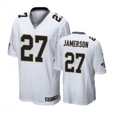 New Orleans Saints #27 Natrell Jamerson White Game Jersey