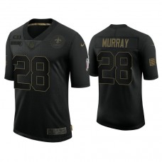 New Orleans Saints #28 Latavius Murray Black 2020 Salute to Service Limited Jersey