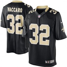 New Orleans Saints #32 Kenny Vaccaro Black Team Color Limited Jersey
