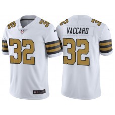 New Orleans Saints #32 Kenny Vaccaro White Color Rush Limited Jersey - Light Up Thursday Night