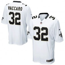New Orleans Saints #32 Kenny Vaccaro White Game Jersey
