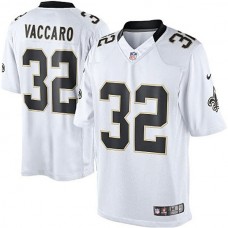 New Orleans Saints #32 Kenny Vaccaro White Limited Jersey