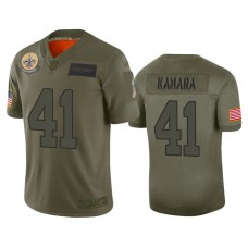 New Orleans Saints #41 Alvin Kamara Camo 2019 Salute to Service Limited Jersey
