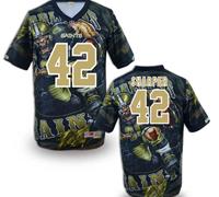 New Orleans Saints #42 Darren Sharper Stitched NFL Elite Fanatical Version Jersey (1)