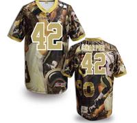 New Orleans Saints #42 Darren Sharper Stitched NFL Elite Fanatical Version Jersey (5)