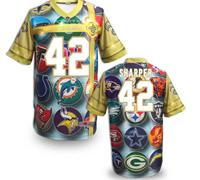 New Orleans Saints #42 Darren Sharper Stitched NFL Elite Fanatical Version Jersey (8)