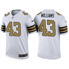 New Orleans Saints #43 Marcus Williams White Color Rush Legend Jersey