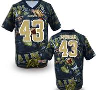 New Orleans Saints #43 Vinnie Sunseri Stitched NFL Elite Fanatical Version Jersey (1)